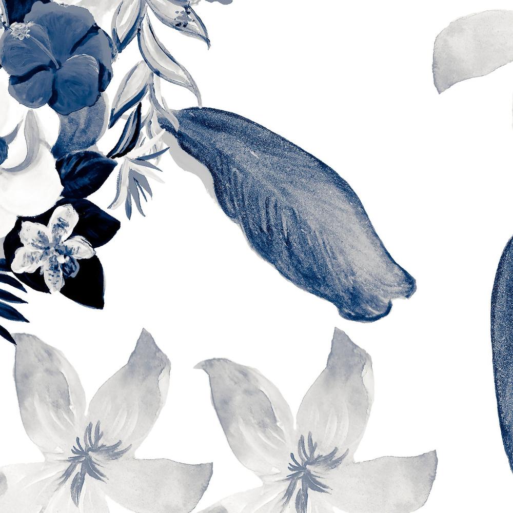 Nautical Blue Flowers-wallpaper-eco-friendly-easy-removal-Gioia Wall Art-3