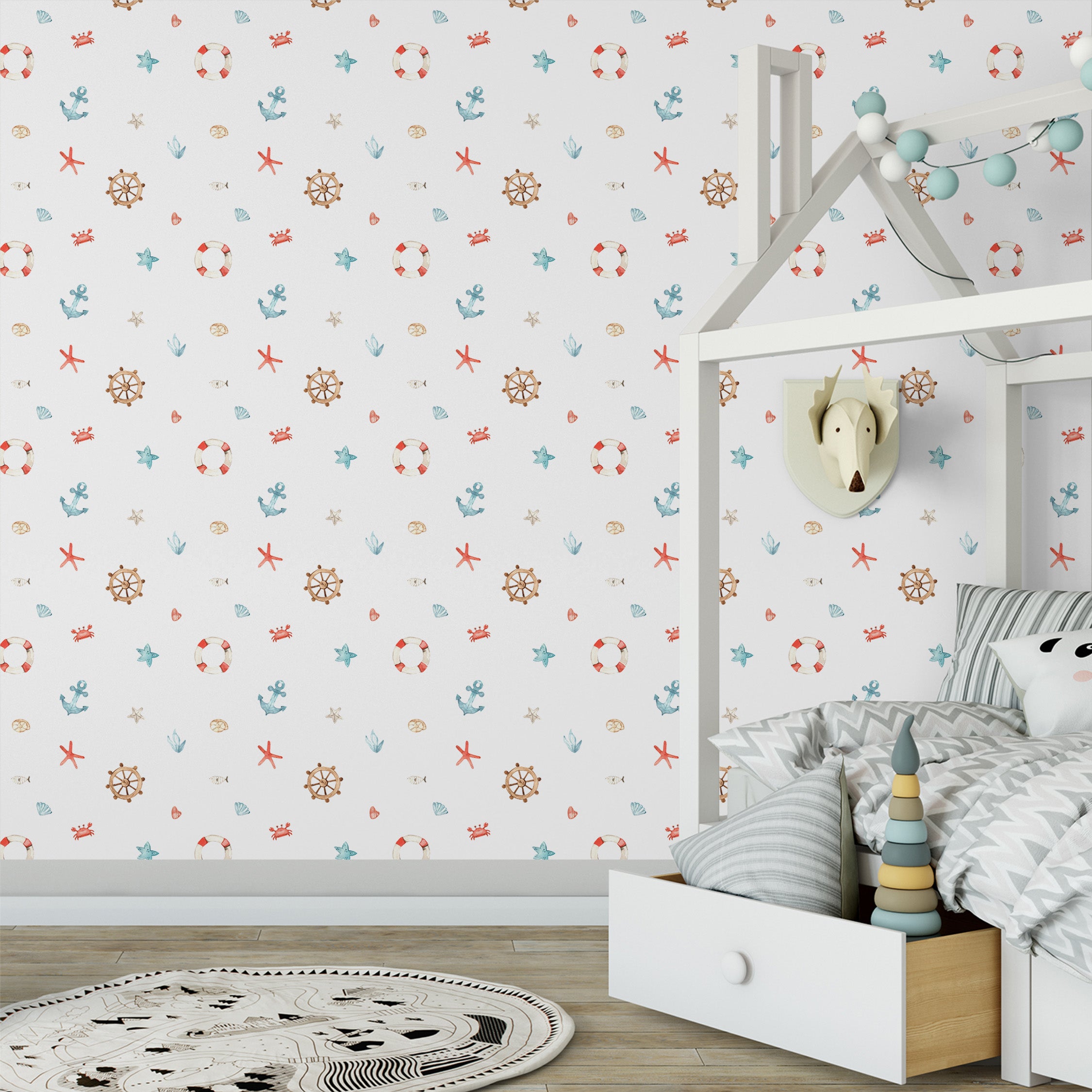 Nautical Fun-wallpaper-eco-friendly-easy-removal-Gioia Wall Art-5