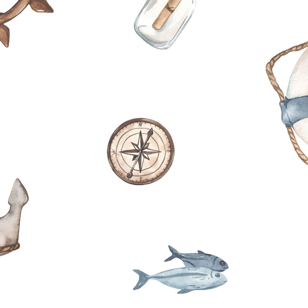 Nautical Memories-wallpaper-eco-friendly-easy-removal-Gioia Wall Art-3