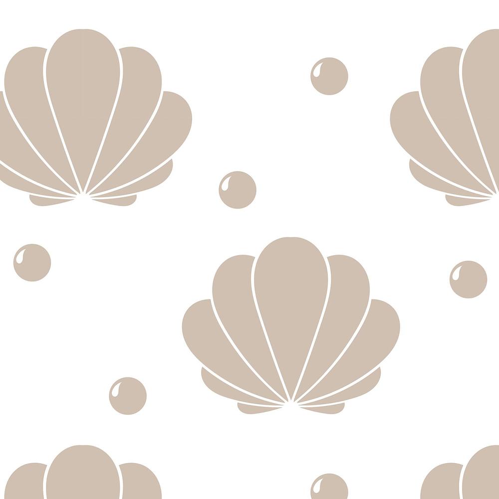Neutral Shells-wallpaper-eco-friendly-easy-removal-Gioia Wall Art-4