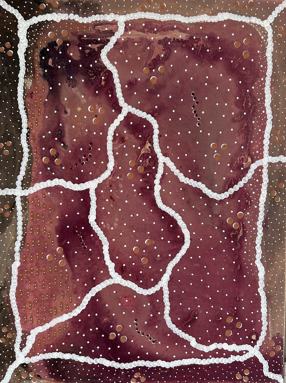 Ngihrgawany 2 Meaning : Spring-by-Brad Turner-original art-Gioia