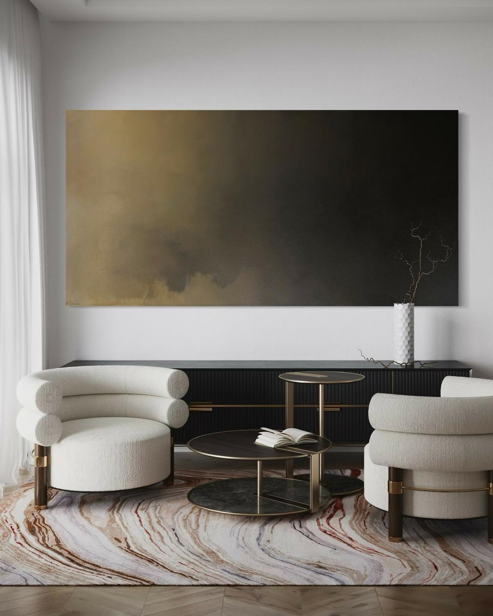 Night glow , Original Artwork-by-Gabriela Azar Schreiner-original art-Gioia