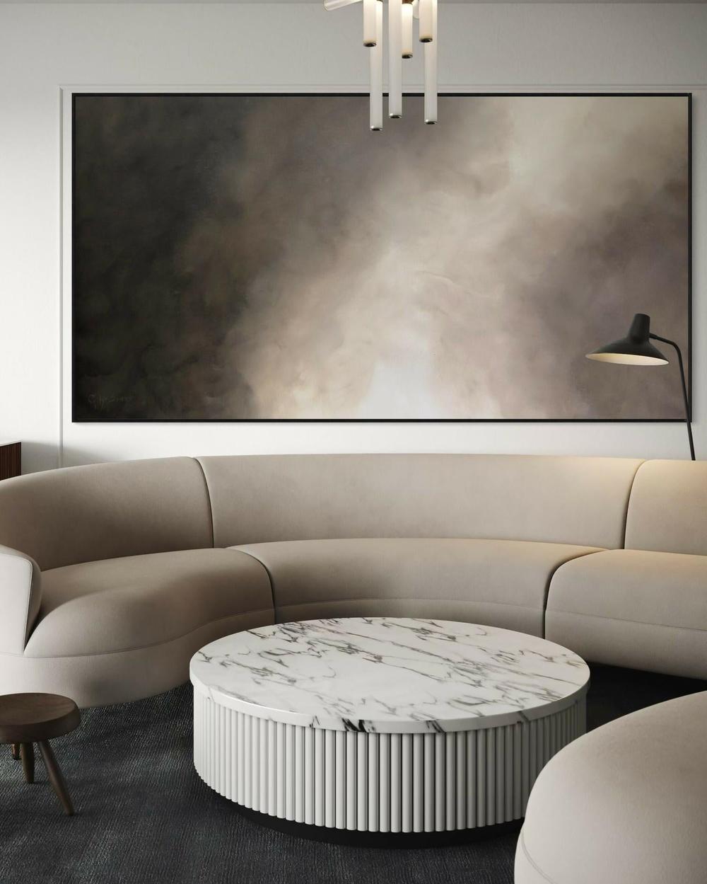 Night's Harmony , Original Artwork-by-Gabriela Azar Schreiner-original art-Gioia