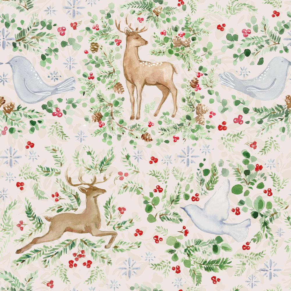 Nordic Winter Pattern IC-wallpaper-eco-friendly-easy-removal-Katrina Pete-1