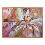 Roseate, Original Hand-Painted Canvas By Teagan Watts