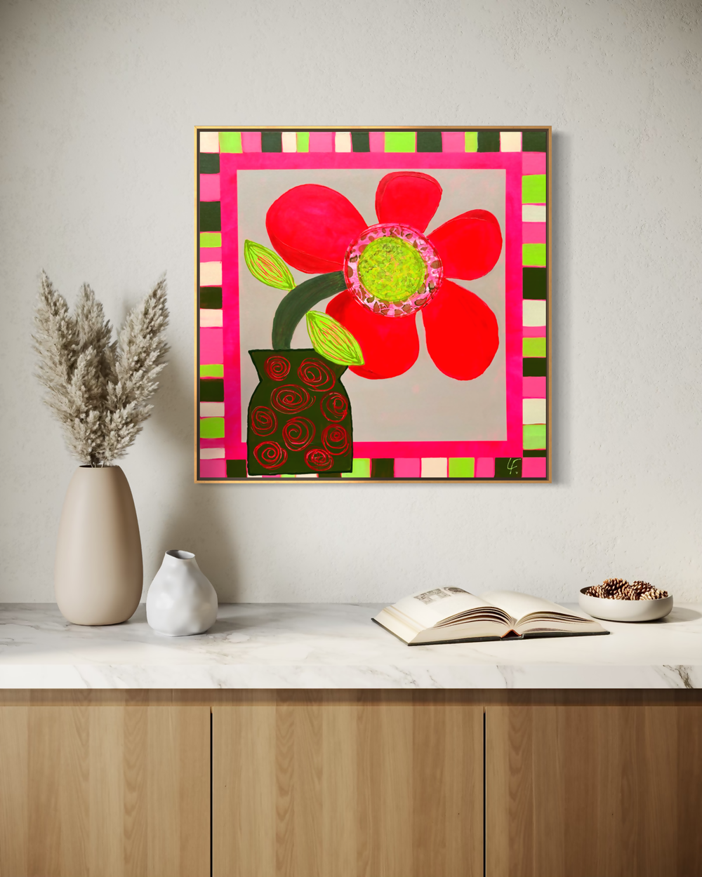Olive-by-Lindy Farley-original art-Gioia