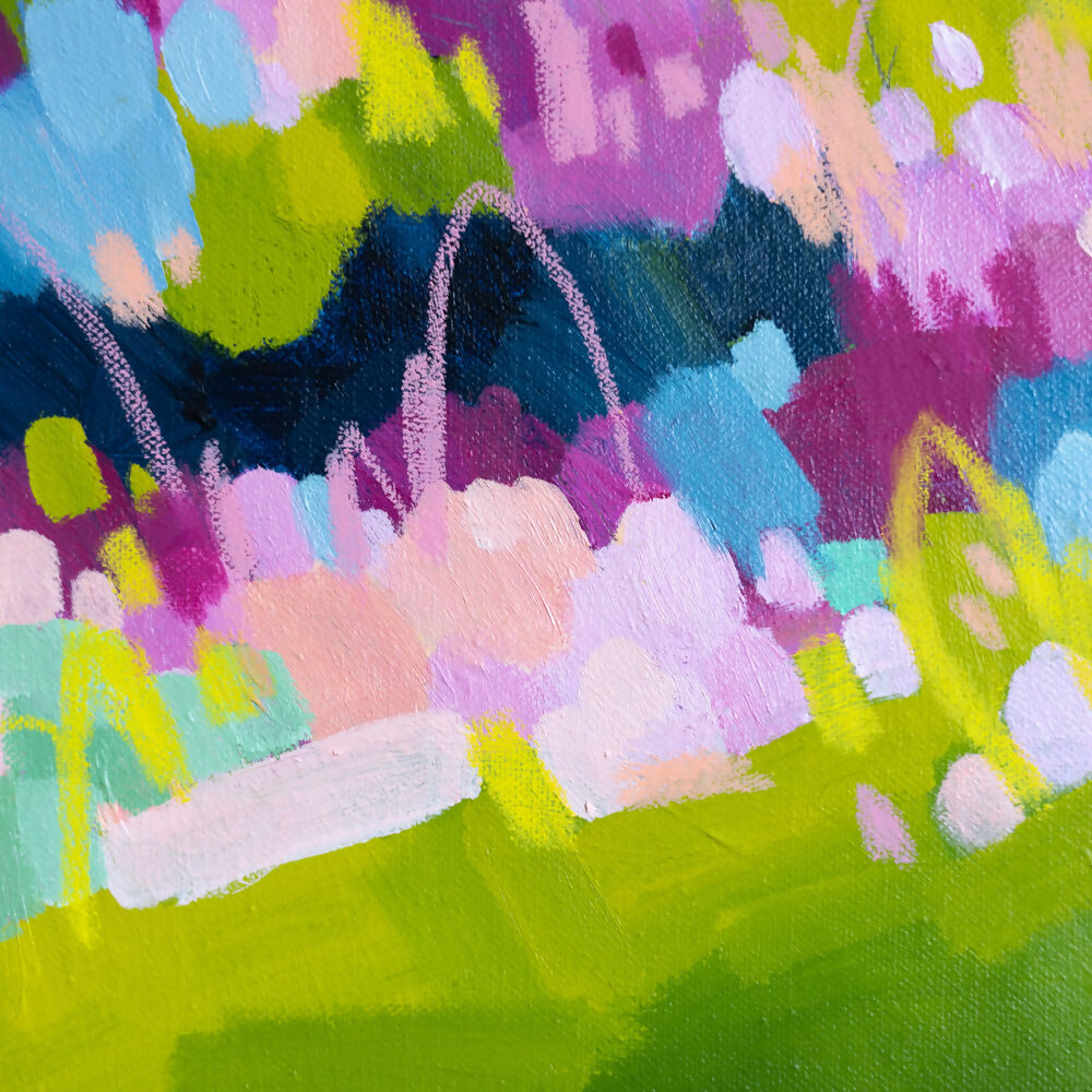 'On The Bright Side' Original-by-Fiona Brown Art-original art-Gioia