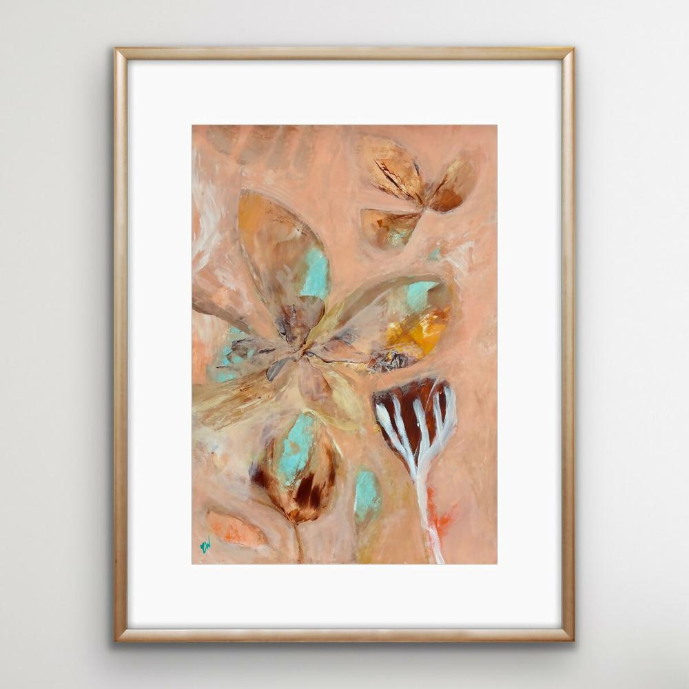 Opaline Petals-by-Carrie Welsh-original art-Gioia
