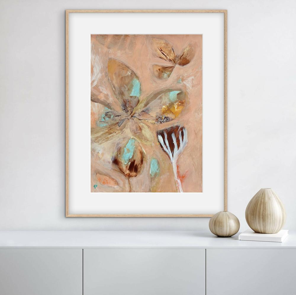 Opaline Petals-by-Carrie Welsh-original art-Gioia