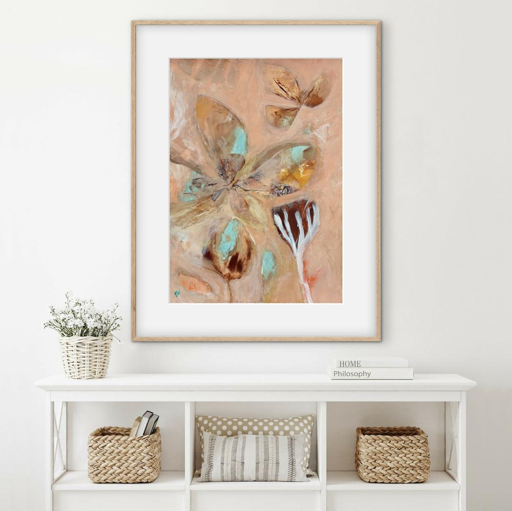 Opaline Petals-by-Carrie Welsh-original art-Gioia