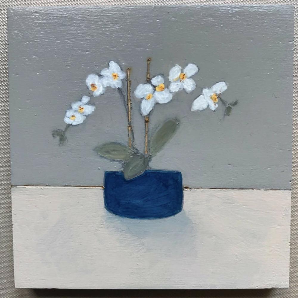 Orchid , Original Artwork-by-Louise O’Hara-original art-Gioia