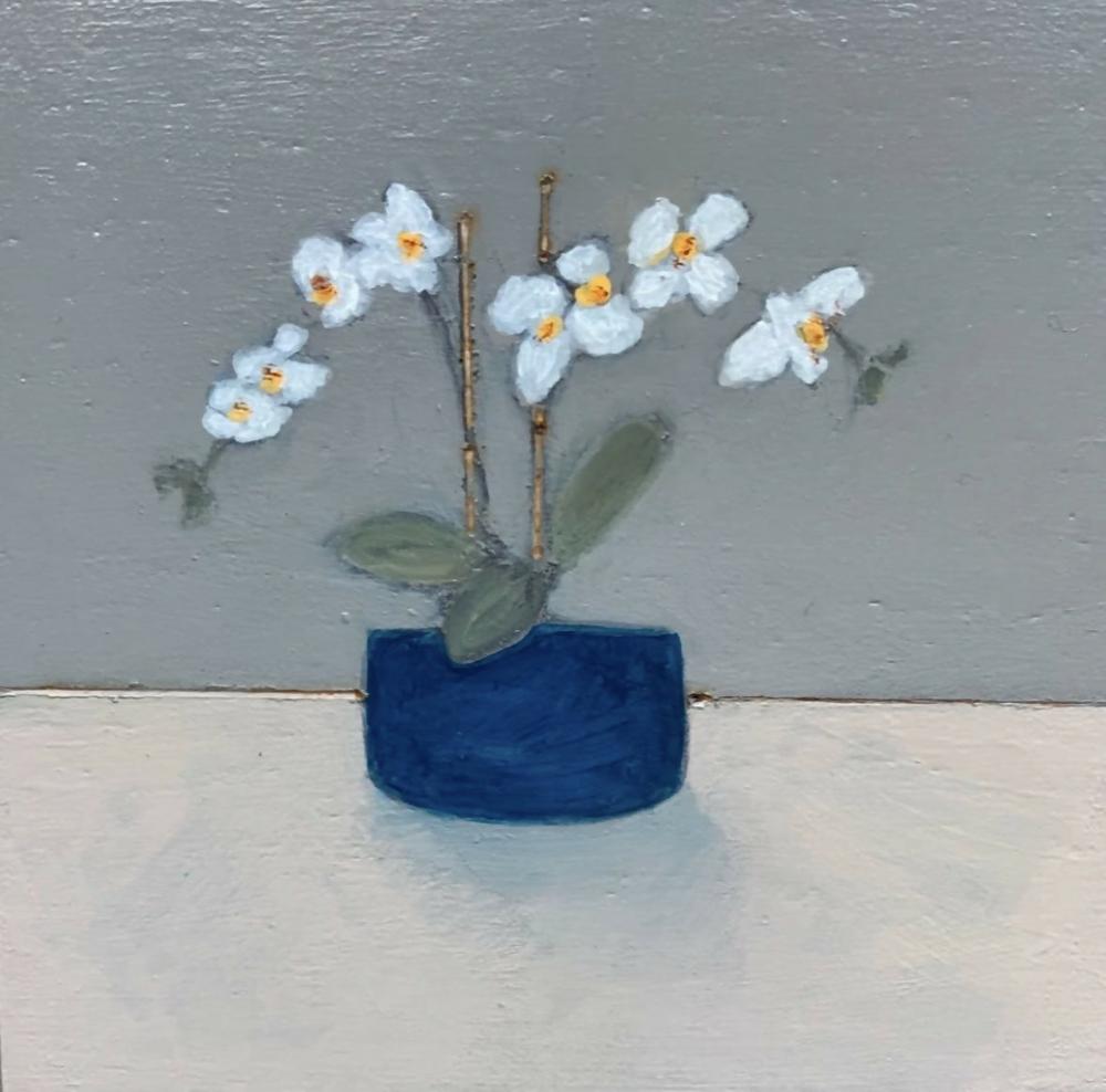 Orchid , Original Artwork-by-Louise O’Hara-original art-Gioia