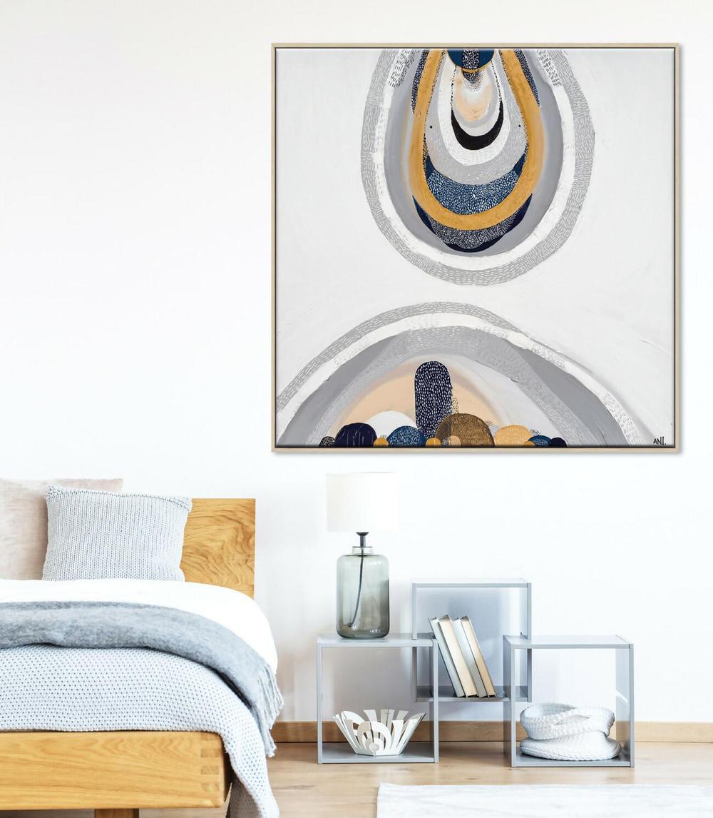 Outback By The Sea, Original Hand-Painted Canvas By Ani Ipradjian-by-Ani Ipradjian-original art-Gioia