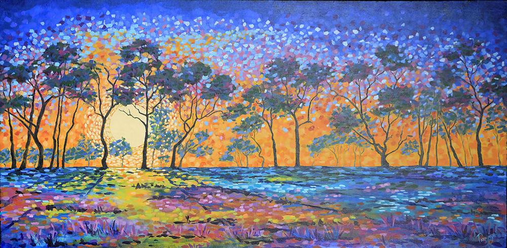 Outback Soiree-by-Judi Parkinson-original art-Gioia