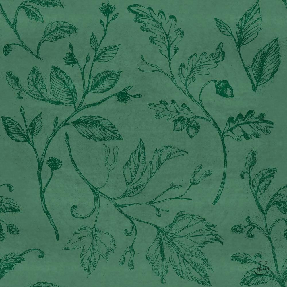Outdoor Beauties Pattern ID Color-wallpaper-eco-friendly-easy-removal-Daphne Brissonnet-1