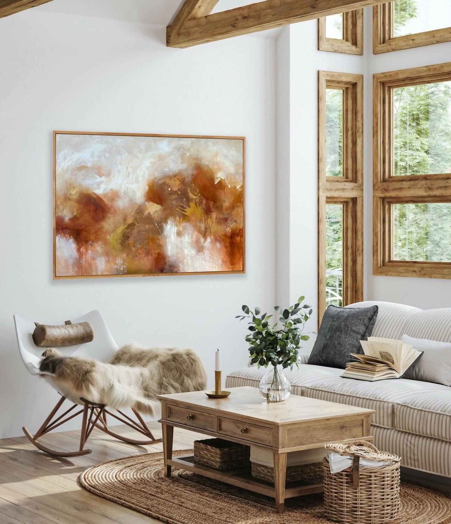 Serendipity Mixed Media On Canvas 153X103Cm By Teagan Watts Original Artwork