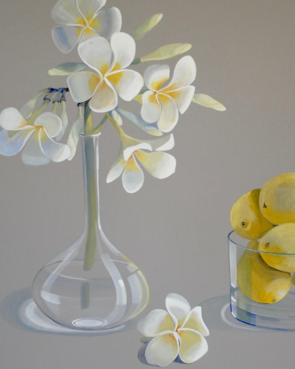 Frangipani and Persimmon