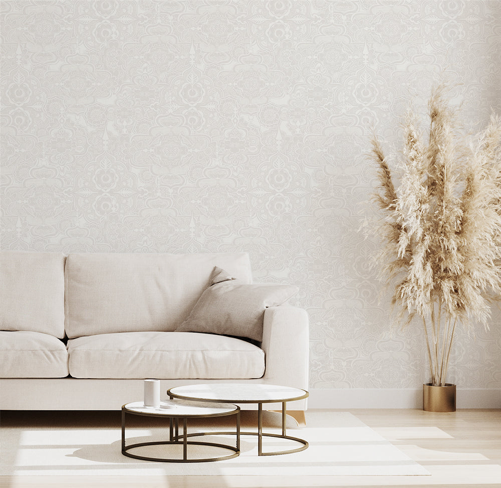 Paisley, Style C, Wallpaper