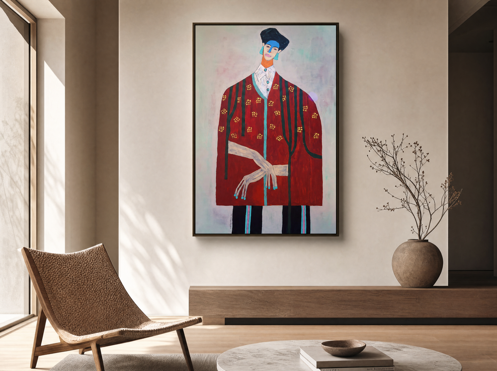 Pale-by-Sherif Makki Original Art-original art-Gioia