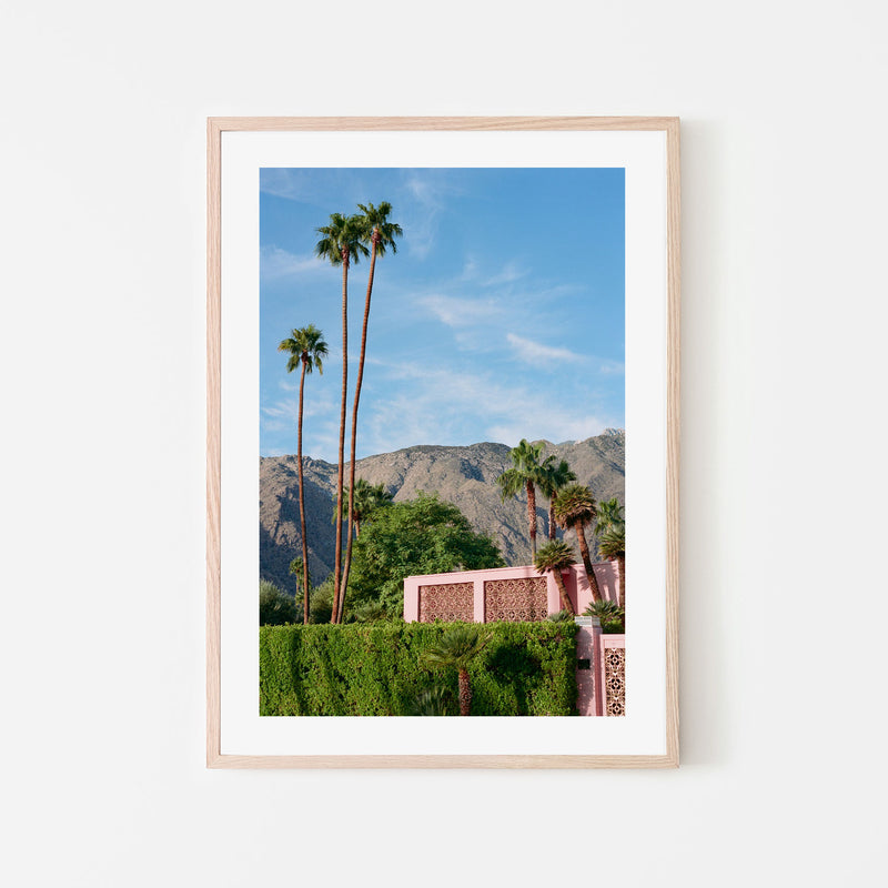 Palm Springs Pink House , By Bethany Young