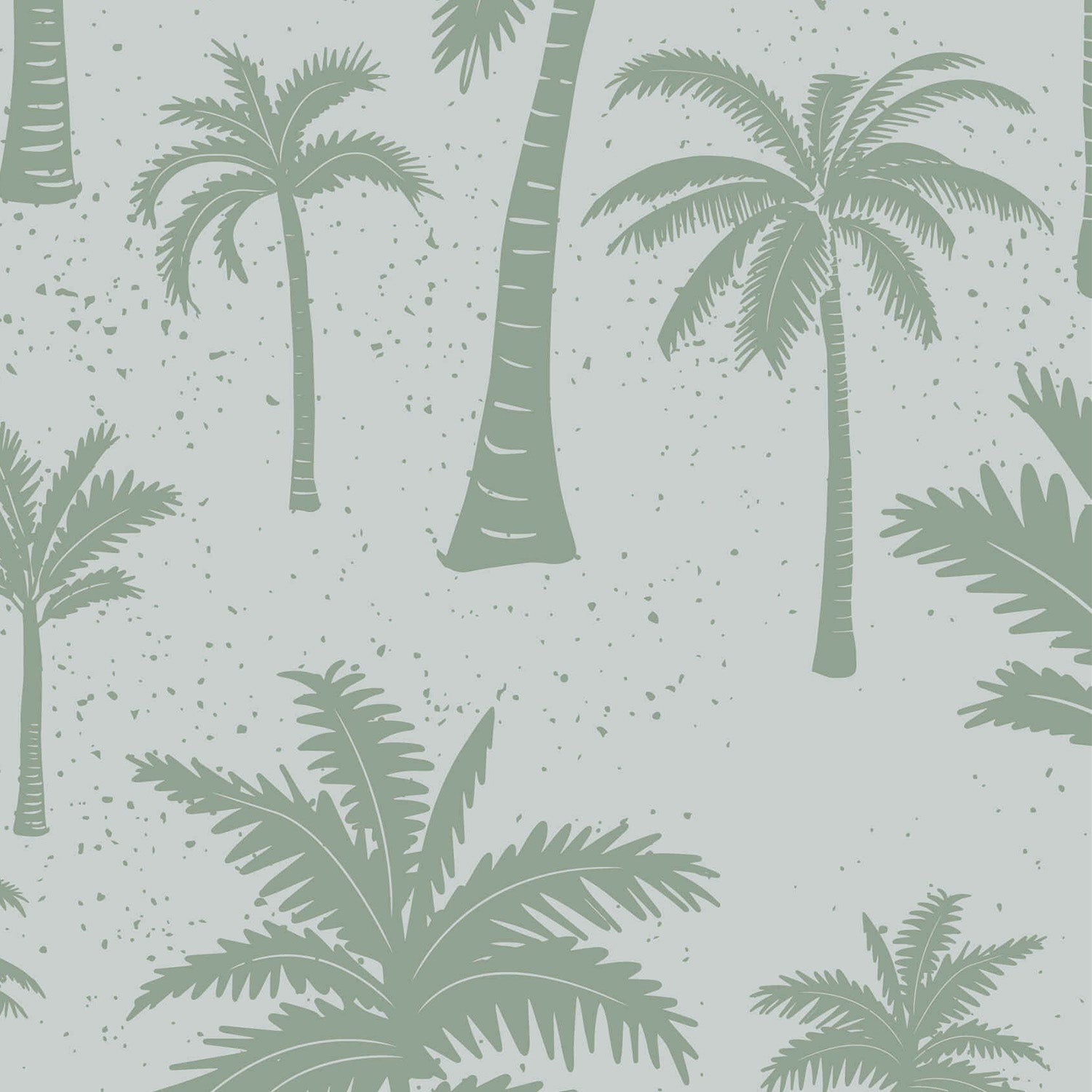 Palm trees Pale Olive