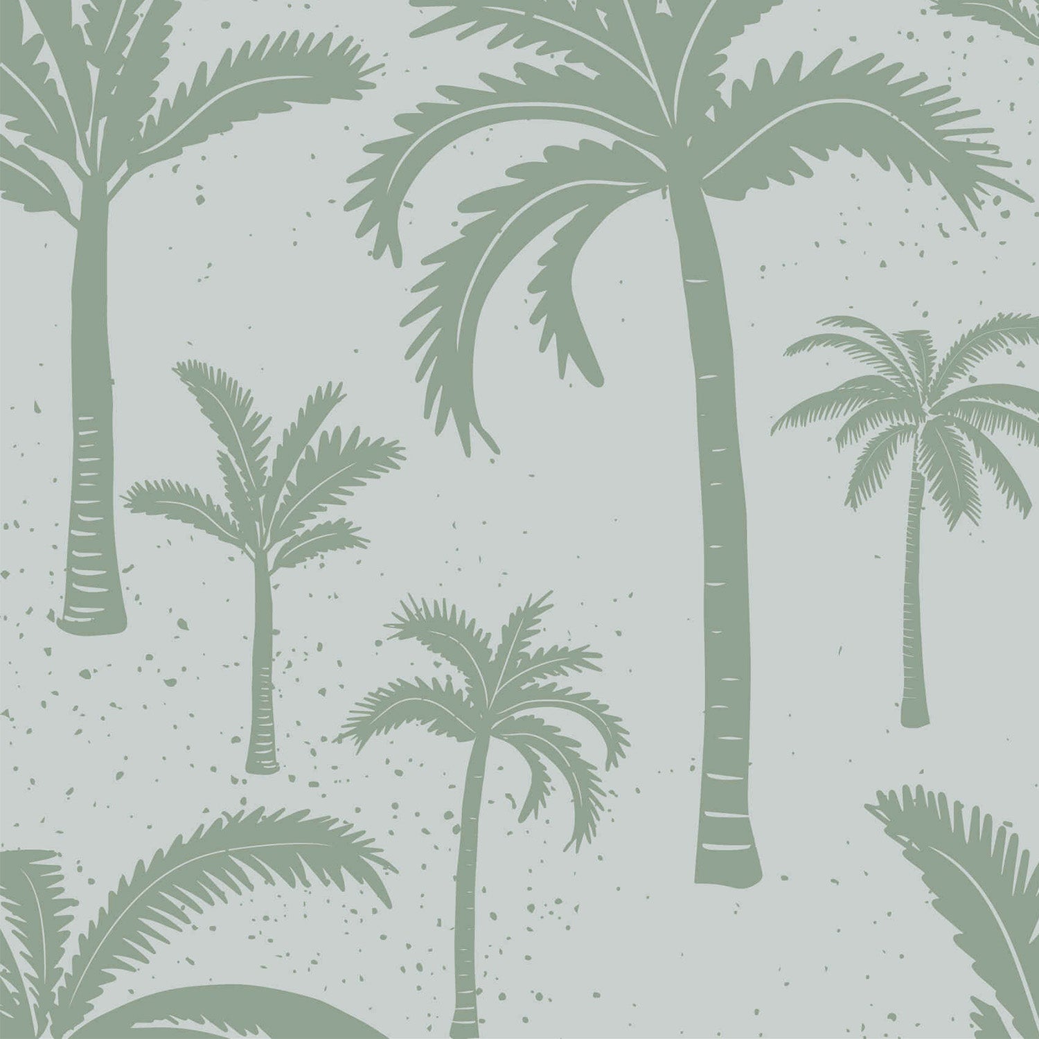 Palm trees Pale Olive