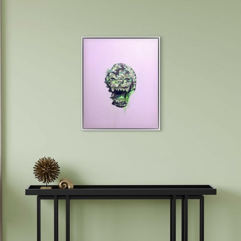 Pantha Head Relic-by-jake reston-original art-Gioia