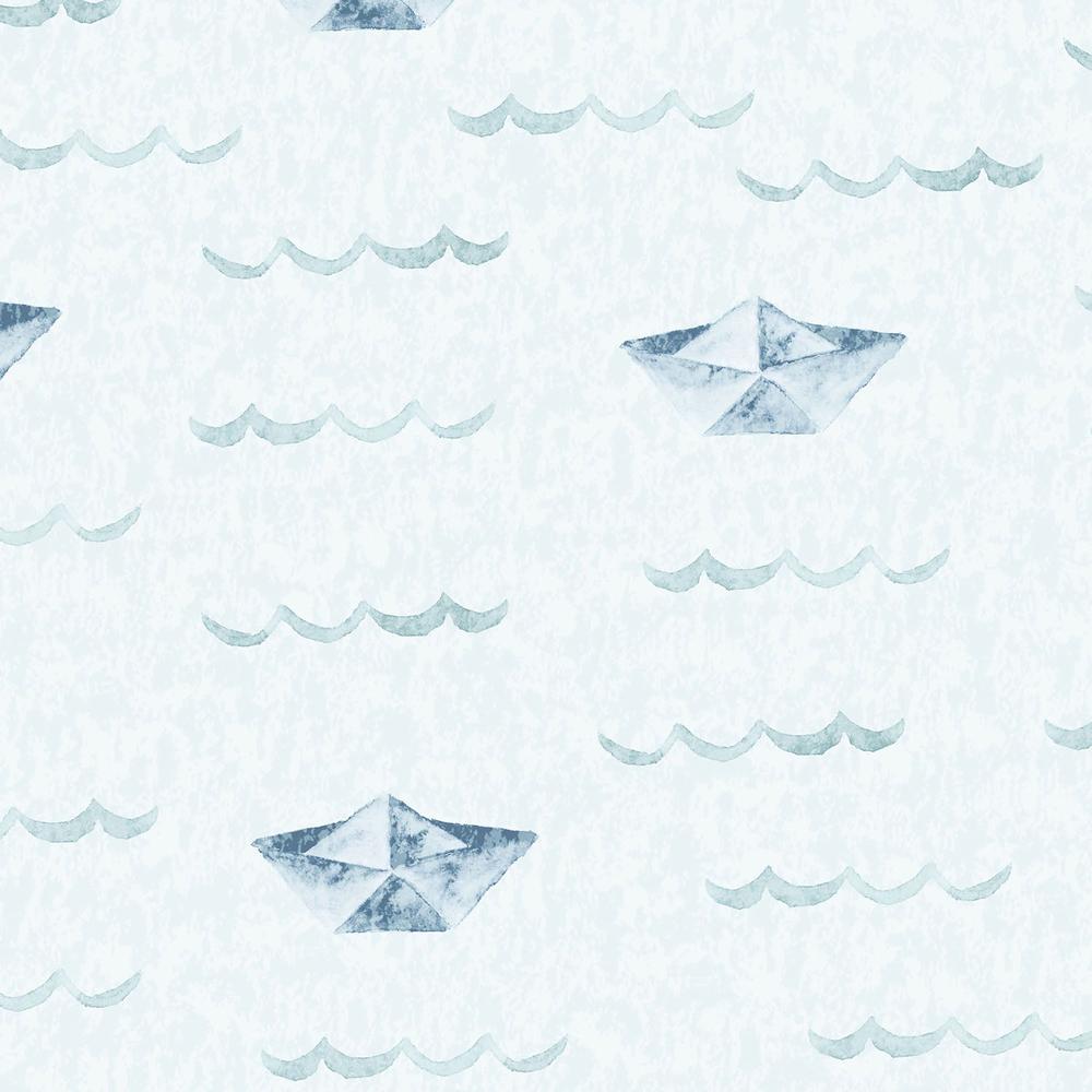 Paper Boats-wallpaper-eco-friendly-easy-removal-Gioia Wall Art-3