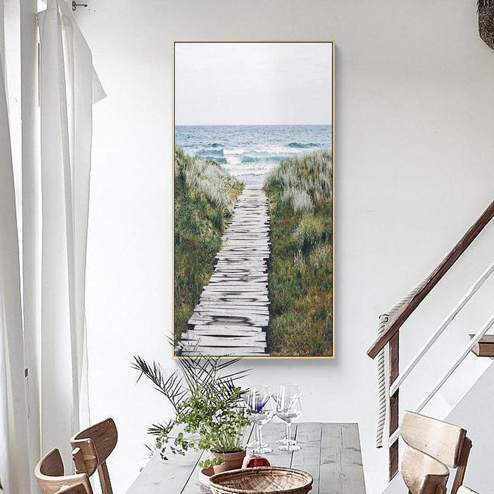 Pathway To The Coast-by-Gioia Wall Art-wall art print