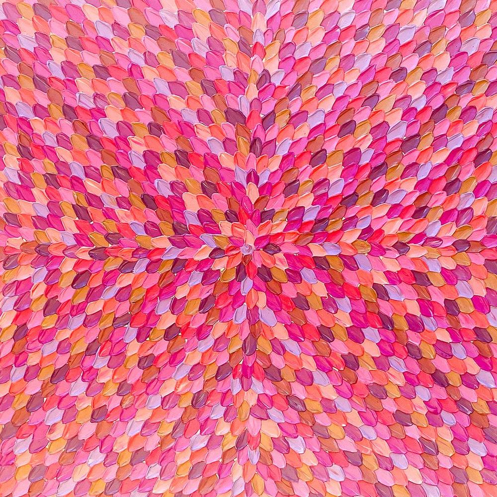 Patterns Of Love, Original Hand-Painted Canvas By Guzaliya Xavier-by-Guzaliya Xavier-original art-Gioia