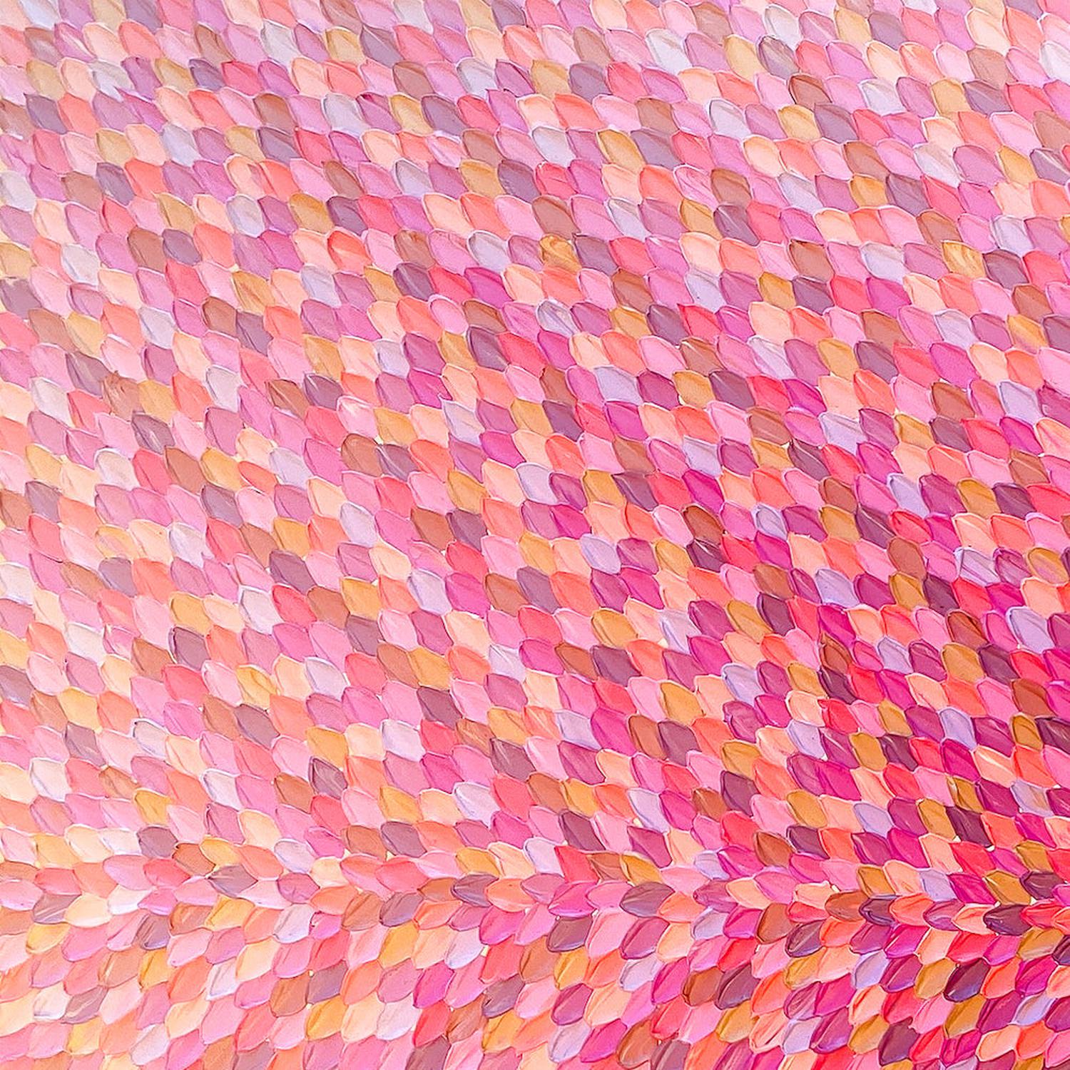 Patterns Of Love, Original Hand-Painted Canvas By Guzaliya Xavier-by-Guzaliya Xavier-original art-Gioia