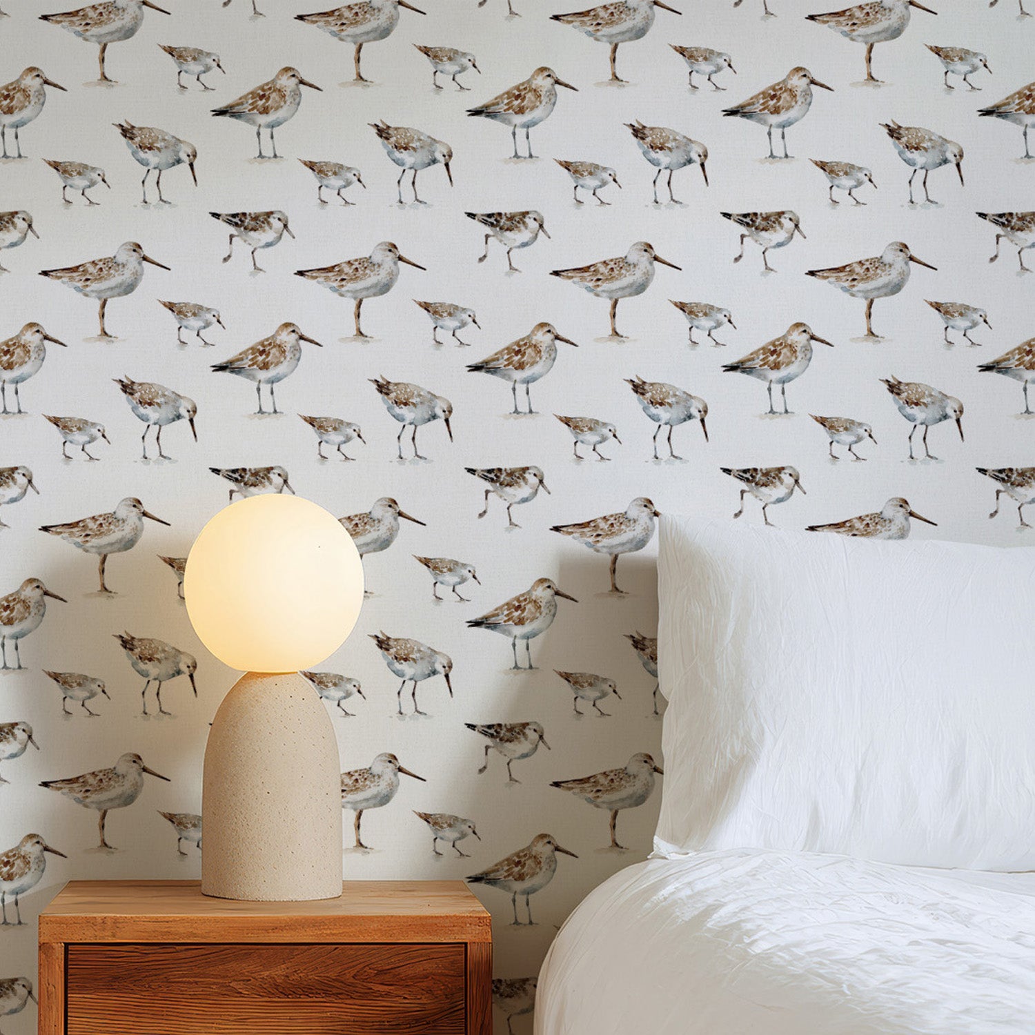 Pebbles and Sandpipers Pattern I