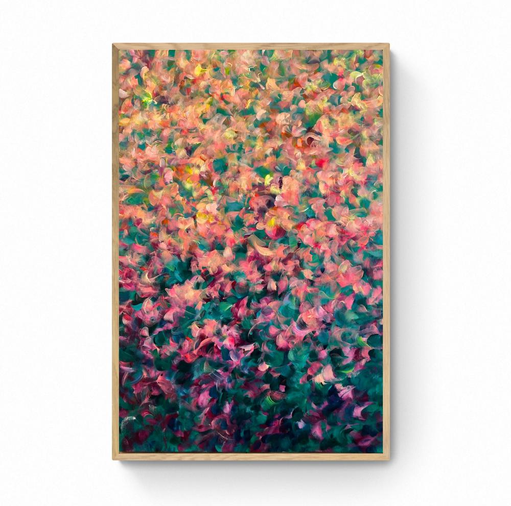 Petal Rising-by-Katherine Spiller-original art-Gioia