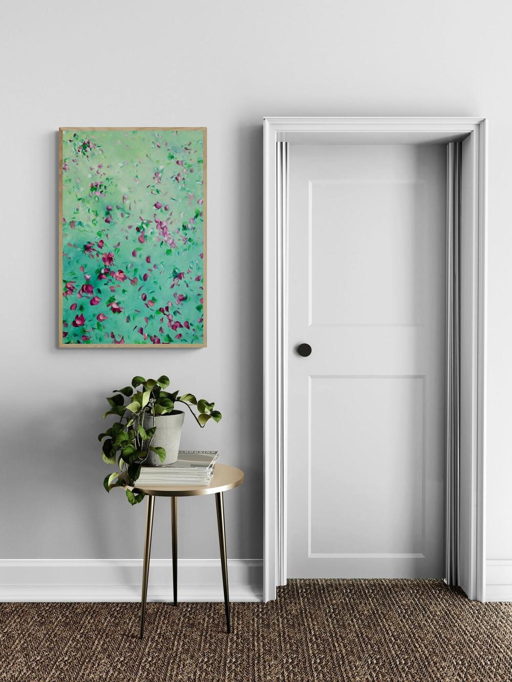 Petal Story, Original Art By Katherine Spiller-by-Katherine Spiller-original art-Gioia