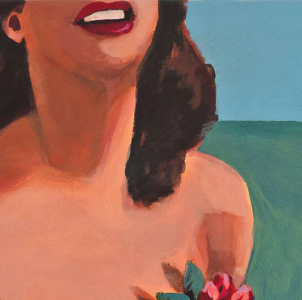Petals Beach Day-by-Glenda Borchard Original Art-original art-Gioia