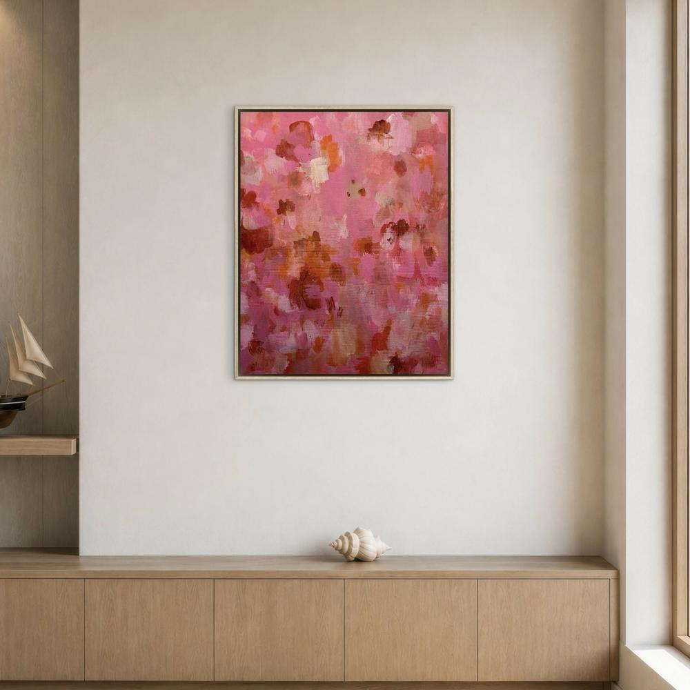 Pink Pop Away-by-jake reston-original art-Gioia