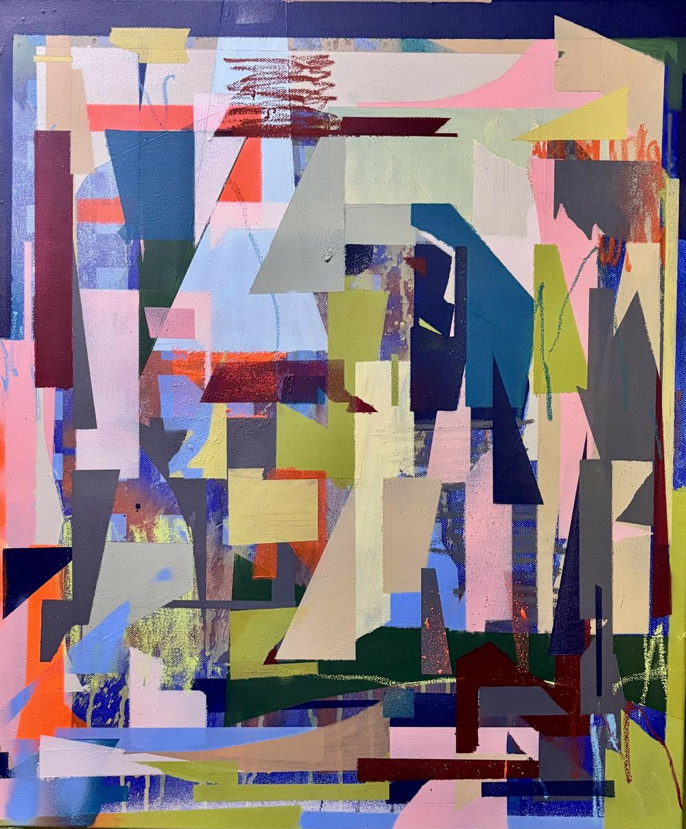 Playground for colour-by-jake reston-original art-Gioia