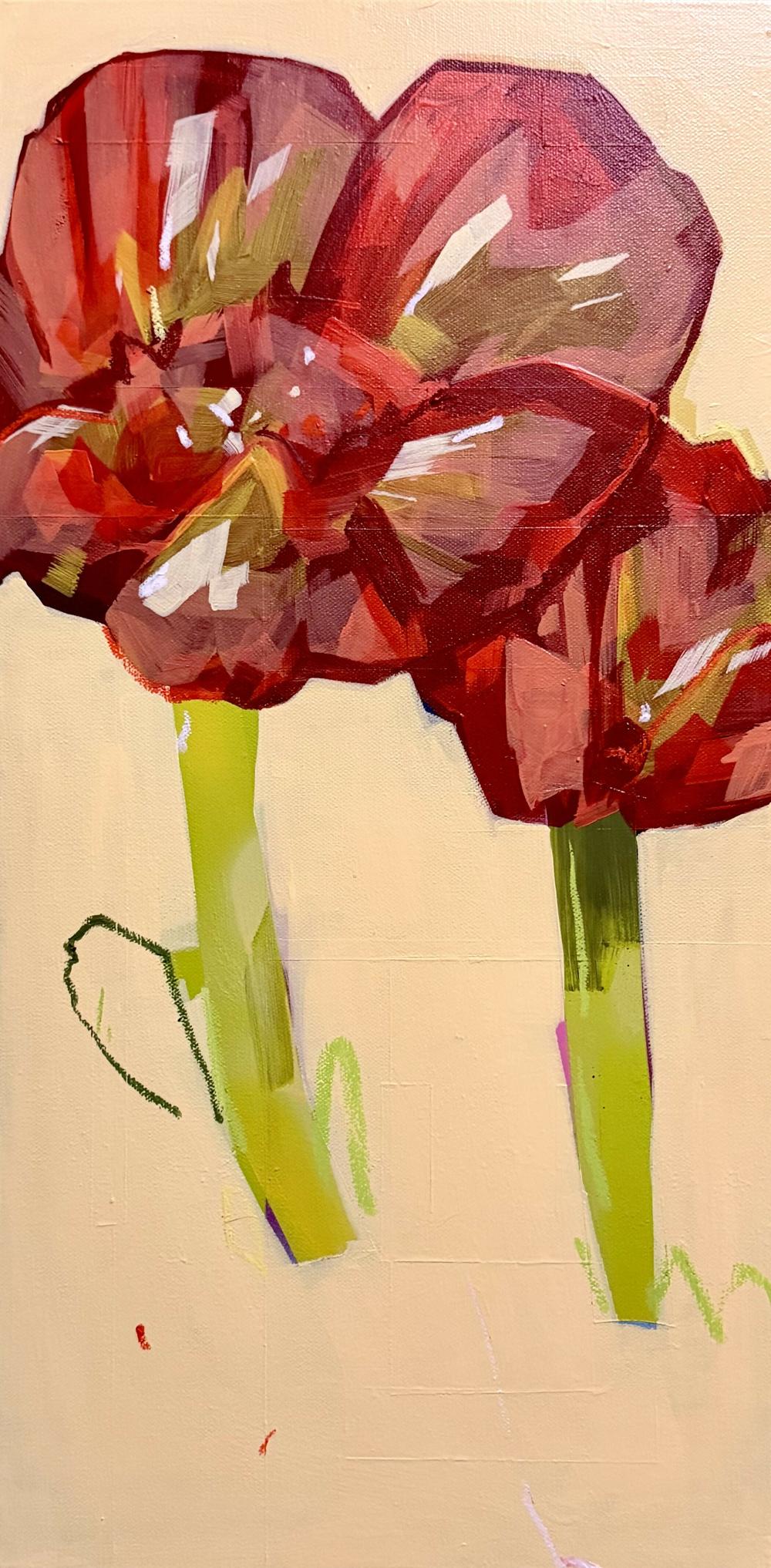 Poppies-by-jake reston-original art-Gioia