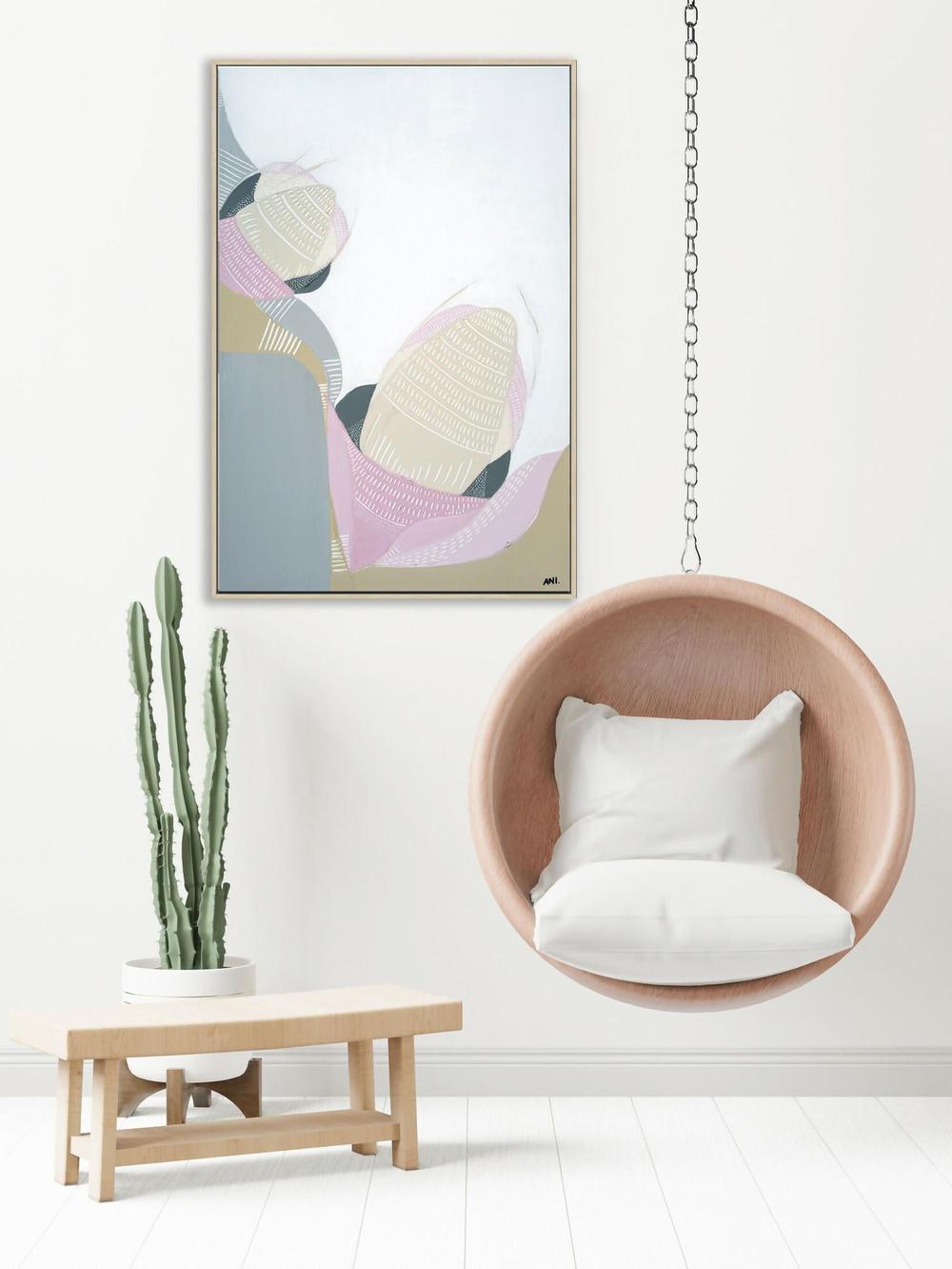 Protea Love-by-Ani Ipradjian-original art-Gioia