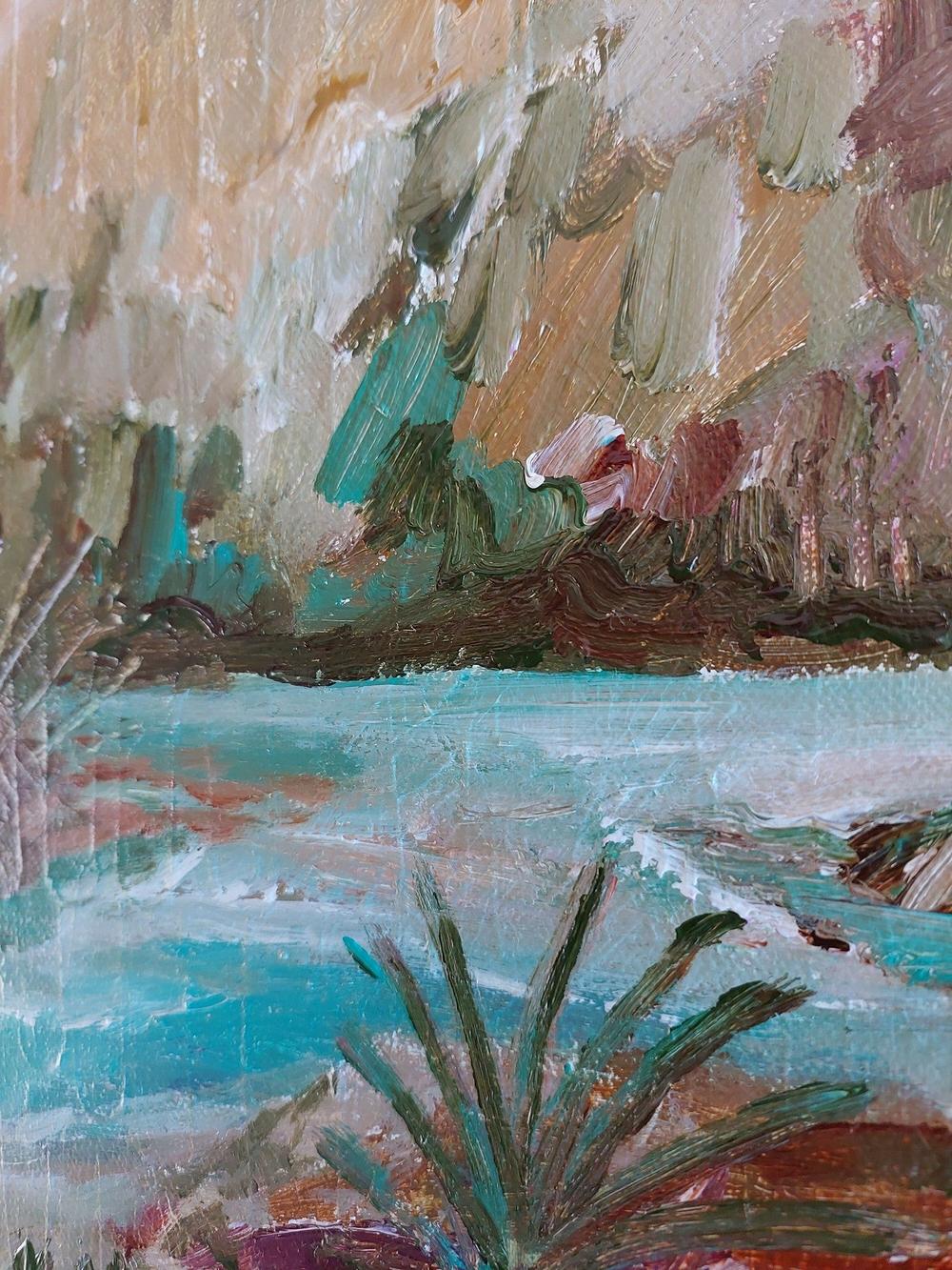 Quiet Spaces #2, Original Hand-Painted Canvas By Amanda Skye-by-Amanda Skye-original art-Gioia