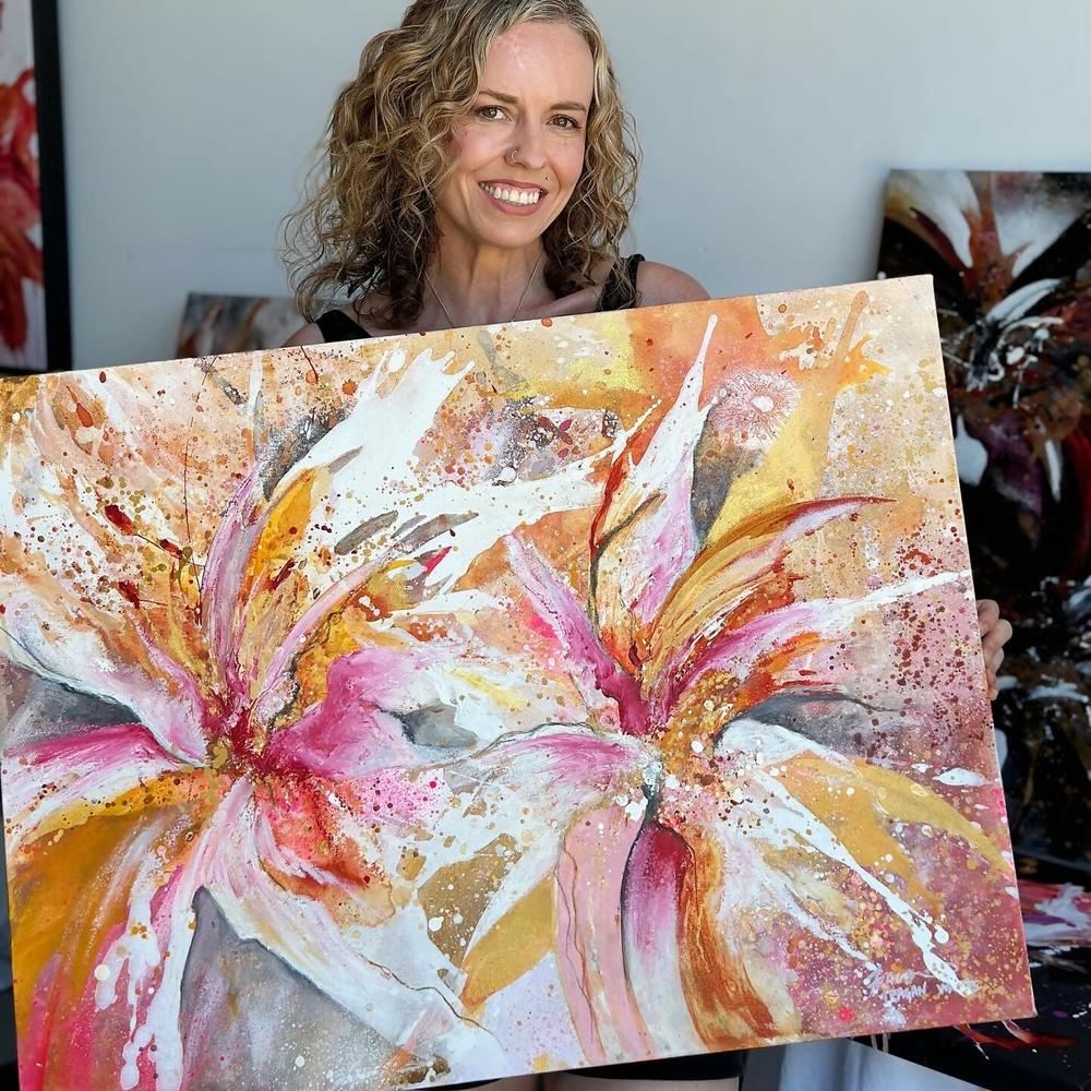 Ravished , Original Artwork-by-Teagan Watts-original art-Gioia