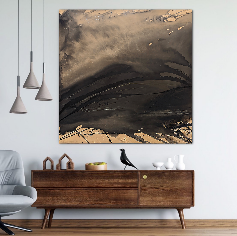 Raw No 10-by-Emilie Heurtevent Original Artwork-original art-Gioia