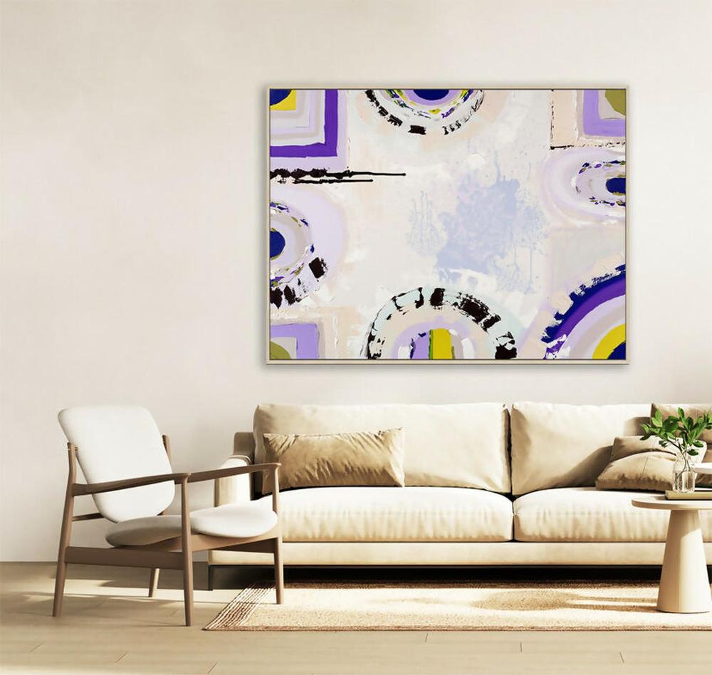 Red Hill Lavender Farm-by-Ani Ipradjian-original art-Gioia