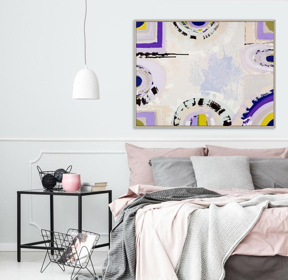 Red Hill Lavender Farm-by-Ani Ipradjian-original art-Gioia