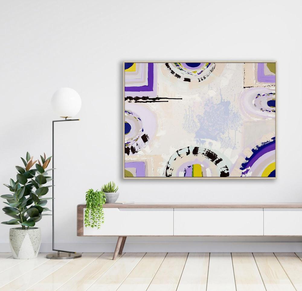 Red Hill Lavender Farm-by-Ani Ipradjian-original art-Gioia