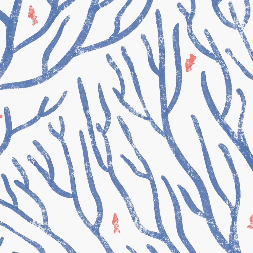 Reef Souvenirs, Secondary Pattern-wallpaper-eco-friendly-easy-removal-Iryna Mushkarova-2