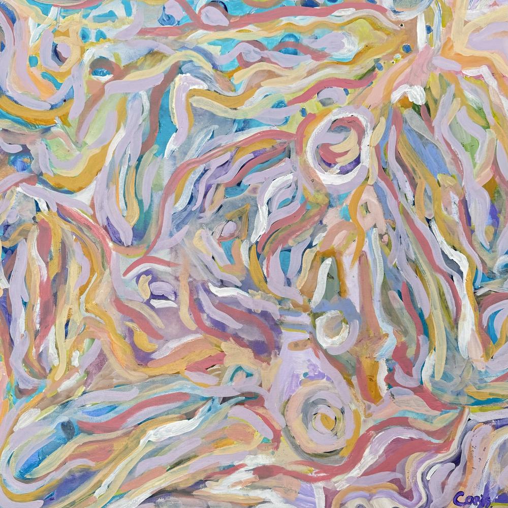 Road Trip , Original Artwork-by-Caris Pepper-original art-Gioia
