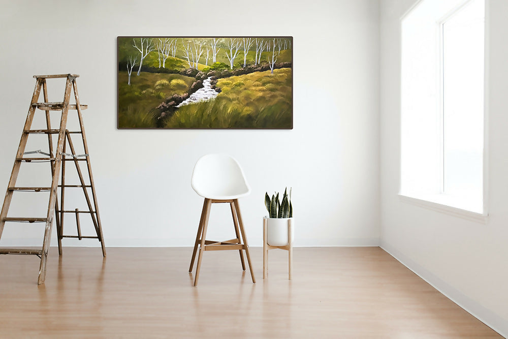 Ronny Creek-by-Pamela Gleeson-original art-Gioia