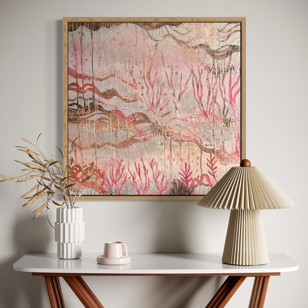 Saffron Haze-by-Debra Duffy Original Art-original art-Gioia
