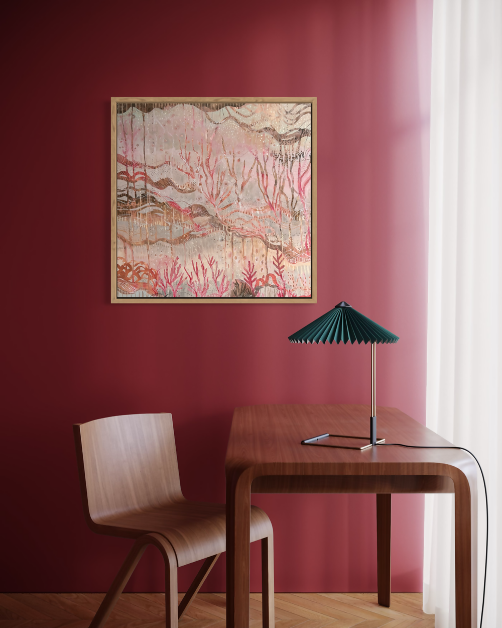 Saffron Haze-by-Debra Duffy Original Art-original art-Gioia